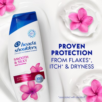 Head & Shoulders Smooth & Silky Paraben Free Shampoo and Conditioner Dual Pack 23.1 fl oz/2ct - Missing Box