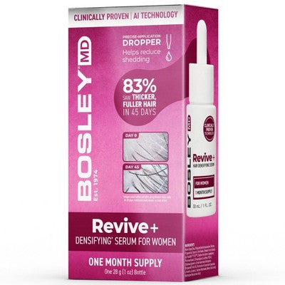 BosleyMD Revive + Densifying Hair Regrowth Serum for Women 1 fl oz - Imperfect Box