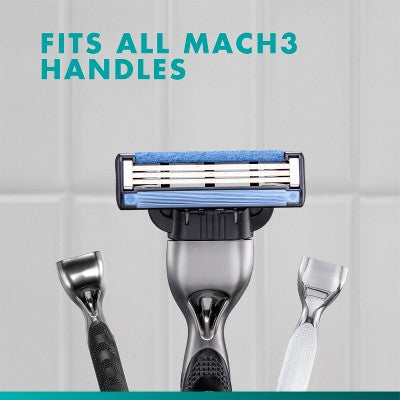 Gillette Mach3 Men Razor Blade Refills 4ct - New