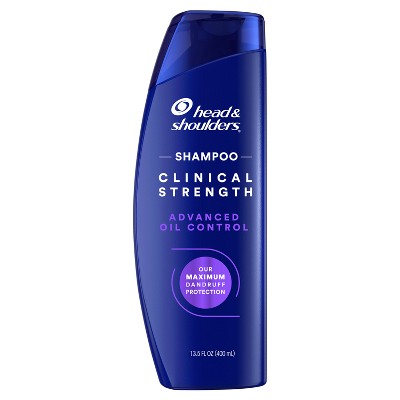 Head & Shoulders Clinical Strength Anti-Dandruff Citrus Shampoo for Advanced Oil Control 13.5 fl oz - Imperfect Container