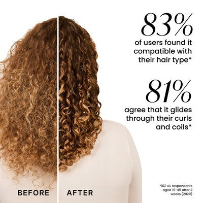 Tangle Teezer Plant Brush Naturally Curly Detangling Hair Brush Pastel Lemon - Imperfect Box