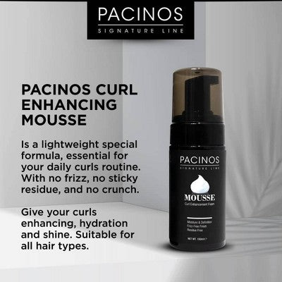 PACINOS Curl Enhancing Mousse 3.4oz - Imperfect Box