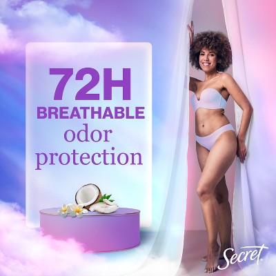 Secret Fresh Clear Gel Antiperspirant & Deodorant Coconut Scent 2.6oz - New