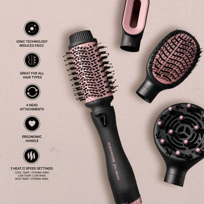 BEACHWAVER Co. Blowout Brush Midnight Rose - Imperfect Box