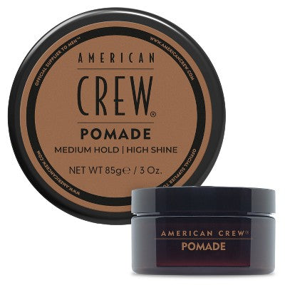 American Crew Men's Medium Hold and High Shine Hair Pomade Gel 3oz - New