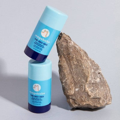 Megababe The Geo Deo Multi-Mineral Daily Solid Deodorant 2.6oz - New