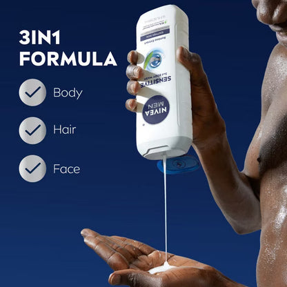 NIVEA Sensitive Body Wash with Bamboo Extract