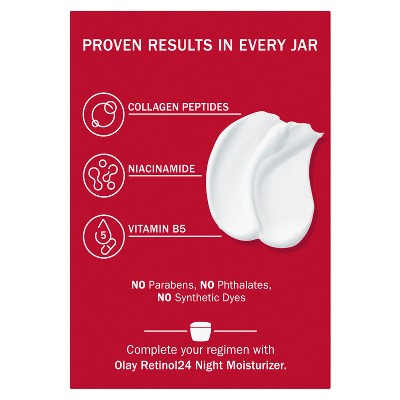 Olay Regenerist Face Moisturizer Collagen Peptide 24 Cream 1.7oz. - Imperfect Box