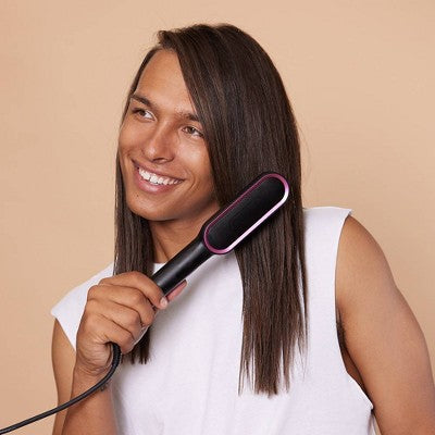 TYMO Ring Hair Straightening Comb Black - Imperfect Box