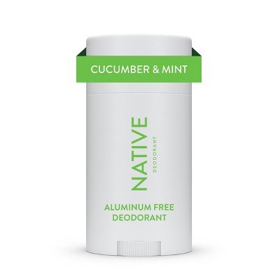 Native Solid Deodorant for Women & Men Cucumber & Mint  2.65oz - Imperfect Container