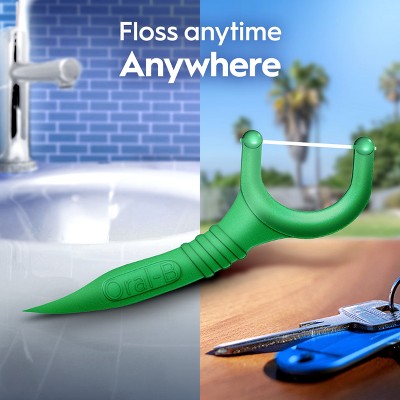 Oral-B Glide with Scope Outlast Dental Floss Picks Mint 225ct - New