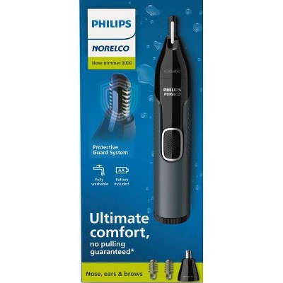 Philips Norelco Series 3000 Men's Nose/Ear/Eyebrows Electric Trimmer - Imperfect Box