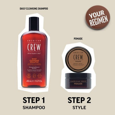 American Crew Men's Medium Hold and High Shine Hair Pomade Gel 3oz - New