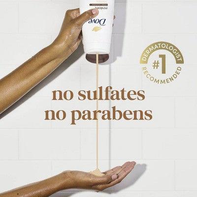 Dove Restore Body Wash Pump Coconut & Cocoa Butter 24hr Lotion-Soft Skin 30.6 fl oz - New