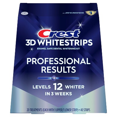 Crest 3D Whitestrips Professional White Teeth Whitening Kit 20 Treatments - Missing Box