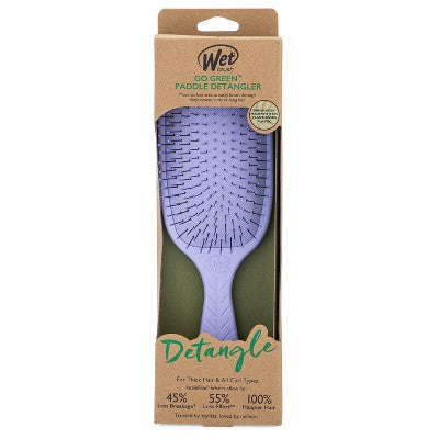 Wet Brush Go Green Paddle Detangler Hair Brush Lavender - Imperfect Box