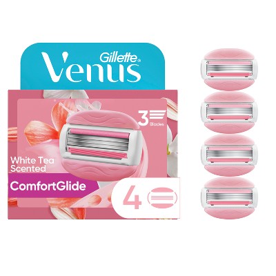 Venus Comfortglide White Tea Women's Razor Blade Refills 4ct - Missing Box