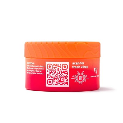 FRESH by Houston White Pomade for Wavy Hair 3oz - New