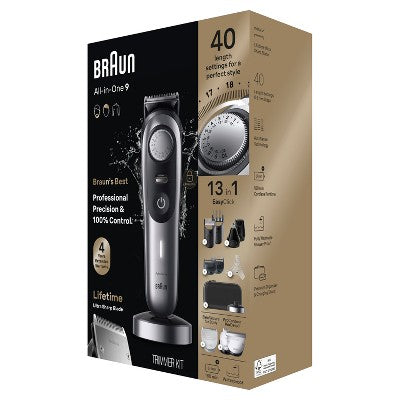 Braun Series 9 9440 All-In-One Style Kit 13-in-1 Grooming Kit with Beard Trimmer 13ct - Imperfect Box