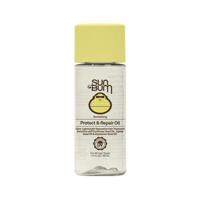 Sun Bum Revitalizing Protect &#38; Repair Oil Serum Heat Protector 1.7 fl oz - Imperfect Box