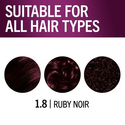 Schwarzkopf Keratin Permanent Hair Color Ruby Noir 2.08 fl oz - Imperfect Box
