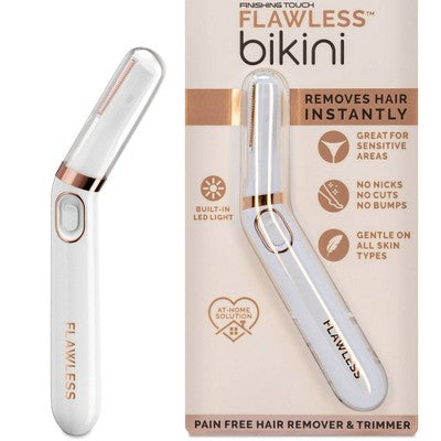 Finishing Touch Flawless Bikini Shaver and Trimmer Hair Removal Device - Imperfect Box