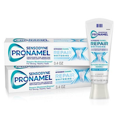 Sensodyne Pronamel Intensive Enamel Repair Whitening Artic Breeze 3.4oz/2pk - Imperfect Box