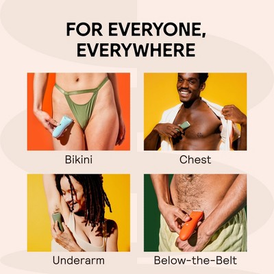 Meridian Trimmer Original Pubic &#38; Body Hair Trimmer for Men &#38; Women, Below-the-Belt Groomer, Ball Trimmer, Bikini Trimmer - Sage