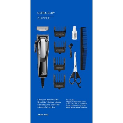 Andis Ultra Clip Corded Clipper Kit 10ct - New