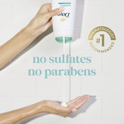 Dove Beauty Sensitive Skin Body Wash Pump 24hr Lotion Soft Skin 30.6 fl oz - New