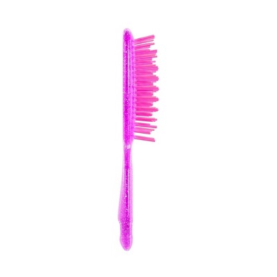 UNbrush Detangler Hair Brush Glitter Rose Quartz - Imperfect Box