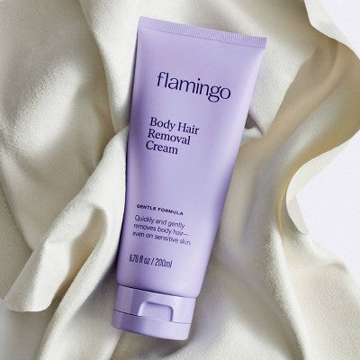 Flamingo Body Hair Removal Cream 6.76 fl oz - Imperfect Box