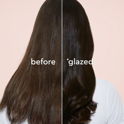 Glaze SuperGloss Color Conditioning Hair Gloss Brunette Sleek Espresso Brown 6.4 fl oz - Imperfect Container