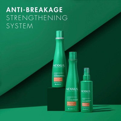 Nexxus Unbreakable Care Sulfate; Silicone Free Biotin Shampoo for Fine; Thin Hair with Keratin 13.5 fl oz - New