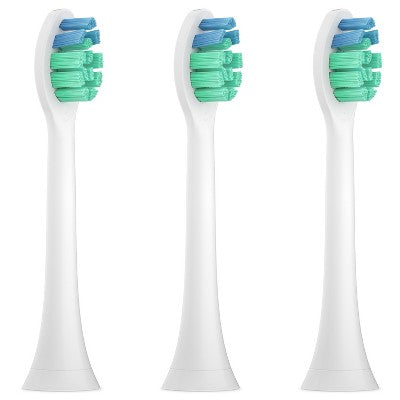 up&up Anti-Plaque Sonic Brush Heads 3ct - Imperfect Box