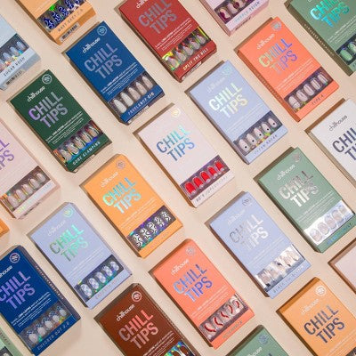 Chillhouse Chill Tips Press-On Fake Nails Wavy Baby 24ct - New