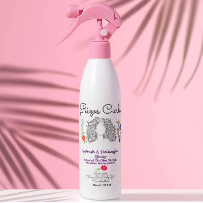 Rizos Curls Refresh & Detangle Spray 10 fl oz - New