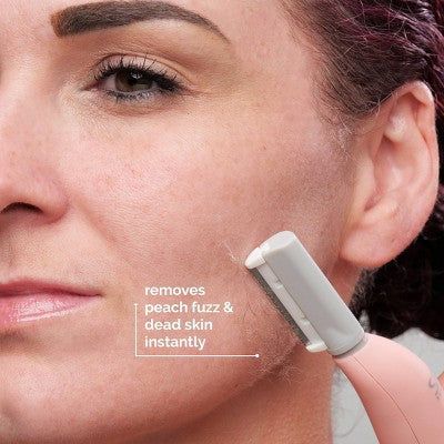 Spa Sciences SIMA Deluxe Sonic Dermaplaning Tool for Exfoliation & Peach Fuzz Removal - Imperfect Box