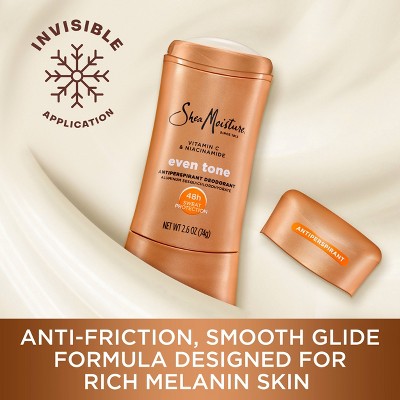 SheaMoisture Even Tone Solid Antiperspirant & Deodorant with Vitamin C & Niacinamide 2.6oz - New
