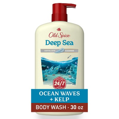 Old Spice Men's Body Wash Deep Cleanse with Deep Sea Minerals 30 fl oz - Imperfect Container