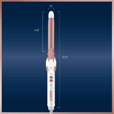 Conair Double Ceramic Curling Iron - 3/4" - Imperfect Box