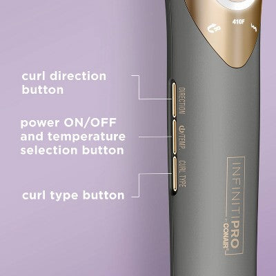InfinitiPRO by Conair Curl Secret Ceramic Auto Hair Curling Iron - Imperfect Box