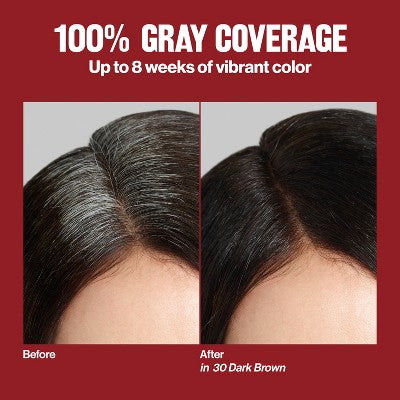 Revlon ColorSilk Permanent Hair Color with Bond Repair Complex 41 Medium Brown 4.4 fl oz - Imperfect Box