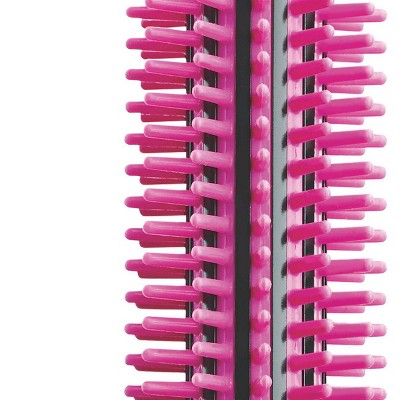 Revlon Pro Collection Heated Silicone Bristle Curl Brush Black 1" - Imperfect Box