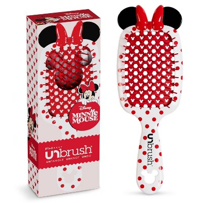 UNbrush Minnie Mouse Detangling Hair Brush White - Imperfect Box