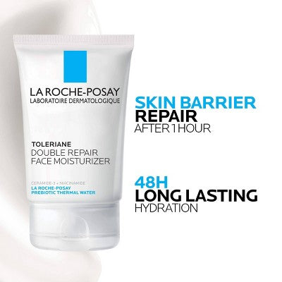 La Roche Posay Toleriane Double Repair Face Moisturizer with Ceramide and Niacinamide 3.38 fl oz - Missing Box