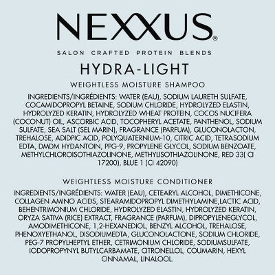 Nexxus Hydralight Shampoo and Conditioner for Oily Hair 13.5 fl oz 2 ct - Imperfect Box