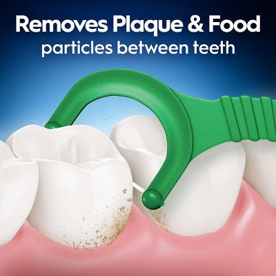 Oral-B Glide with Scope Outlast Dental Floss Picks Mint 225ct - New