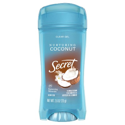 Secret Fresh Clear Gel Antiperspirant & Deodorant Coconut Scent 2.6oz - New