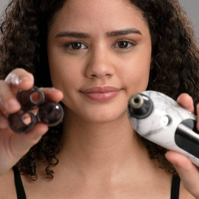 Spa Sciences BELLA 3-in-1 Diamond Tip Microdermabrasion System, with Nano Mist; Pore Extraction - Imperfect Box